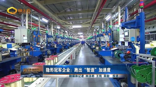 隱形冠軍企業 跑出 智造 加速度